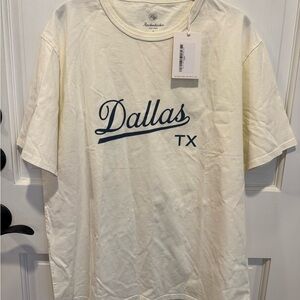 Knickerbocker exclusive Dallas TX Men's t-shirt new with tags